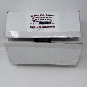 Magnetic Water Softener & Conditioner Bar Set Farm & Ranch Model Salt Free NEW